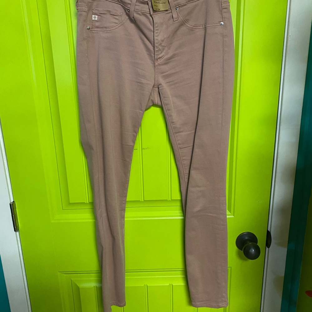 AG Adriano Goldschmied Women's Skinny Jeans in Light Brown